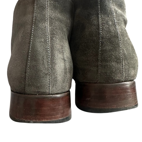FRYE CHARCOAL SUEDE WESTON CHUKKA BOOTS SIZE 12